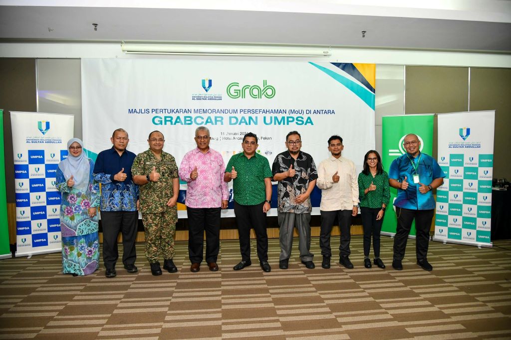 UMPSA, Grab Malaysia meterai kerjasama sediakan akses pendidikan fleksibel untuk pekerja gig